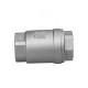 Stainless Steel 2PC Spring Check Valve 1000WOG